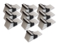 Preview: 10x Wheel chock incl. holder for car trailers - TRIPUS