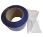 Preview: 300 x 3 mm PVC strips - 25 meters 25m roll bluish transparent clear for slat curtain