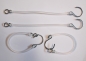 Preview: 2x Partition hooks / safety tape - horse trailer etc.