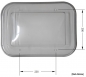 Preview: Replacement pane glass for horse trailer window [350 x 500 mm] - CLEAR