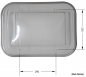 Preview: Replacement pane glass for horse trailer window [350 x 500 mm] - SMOKE