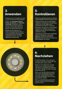 10x  truck wheel nut indicators for SW30 wheel nuts (30mm)
