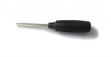 1x tyre valve core screwdriver - Torque valve wrench 0,45 Nm - black