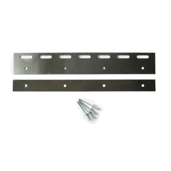 300 mm clamping strip pendulum sheet metal - stainless steel including rivets