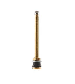 TR573 V3.21.7 Metal clamp-in valve for trucks / busses  valve hole Ø 15.7mm 114mm