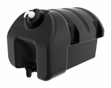 Truck watermate / water canister 30 Liters black - commercial vehicle