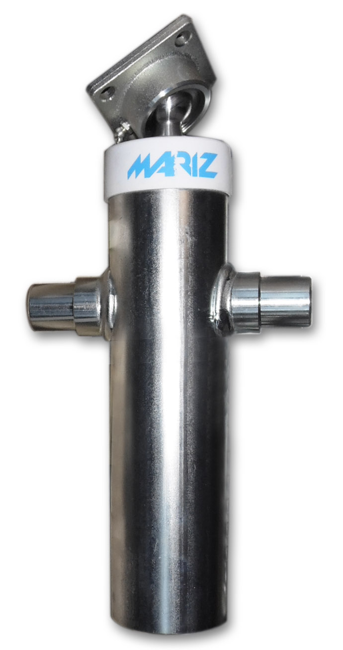 Buer KG-Shop - Teleskopzylinder Hydraulikzylinder 98 x 3 x 900 ( 3-stufig )  verchromt Typ 31.1518 Mariz