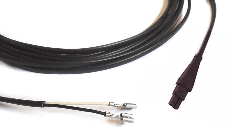 Buer KG-Shop - Fahrzeugleitung Fahrzeugkabel SV-Kabelzuleitung Kabel 2-adrig,  ca. 6 m