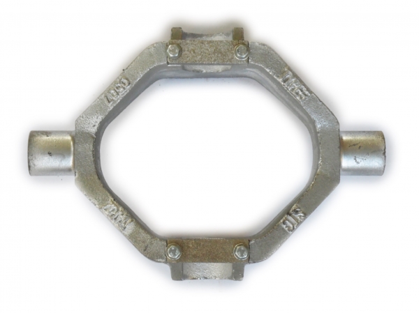 Cradle / Gimbal for Hydraulic cylinders / telescopic cylinders  45 mm size 5 Mariz - galvanized