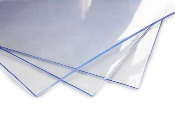 3 x 1100 mm Weich PVC  Platte 20 Meter 20 m  - transparent