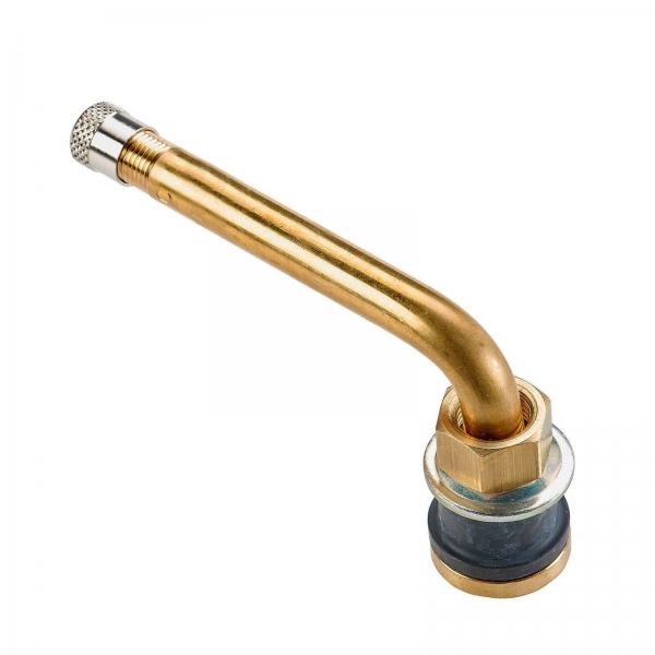 TR573C V3.21.12 Metal clamp-in valve for trucks / busses  valve hole Ø 15.7mm