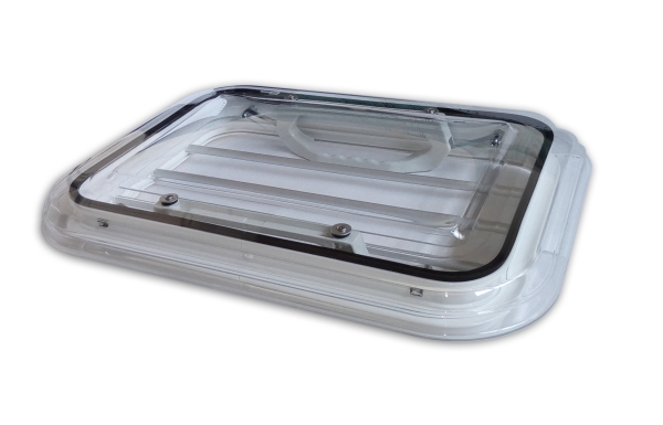 Horse trailer window 350 x 500 mm CLEAR - B. product