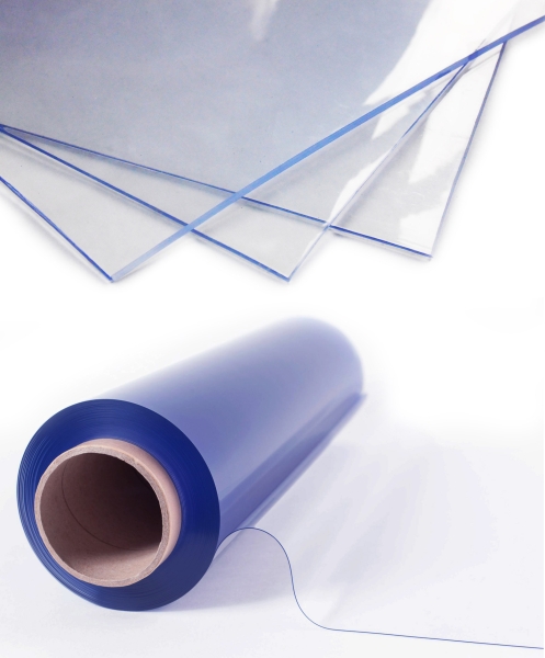 3 x 1100 mm Weich PVC  Platte 20 Meter 20 m  - transparent