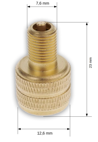 Ventil Adapter Reduzierstück BLAD1C